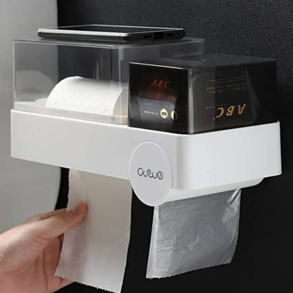 Toilet Paper Holder, Multifunction Bathroom Stand🤩🤩🤩🤩🤩
